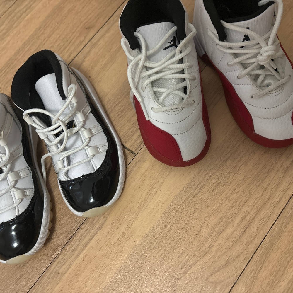 Two pair of Toddler Retro Jordans